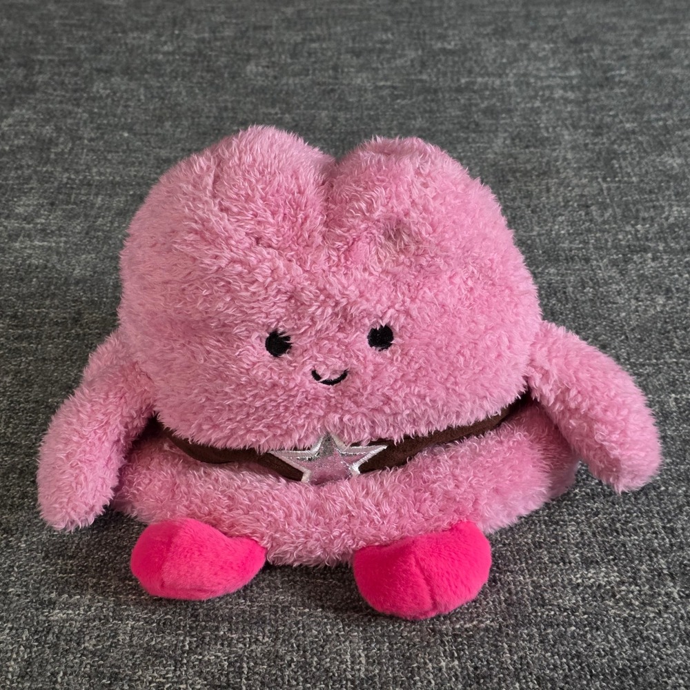 BumBumz Heather the Cowgirl Hat Pink Plush RodeoBumz Russ 7.5 Inch